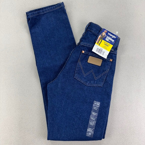 Wrangler Denim - VTG Wrangler Jeans Womens 7 Blue NWT 14MWZ‎ Cowboy Cut Cowgirl Western Bootcut